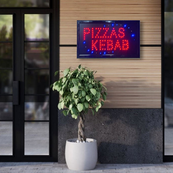 LED Pizzas & Kebab Sign