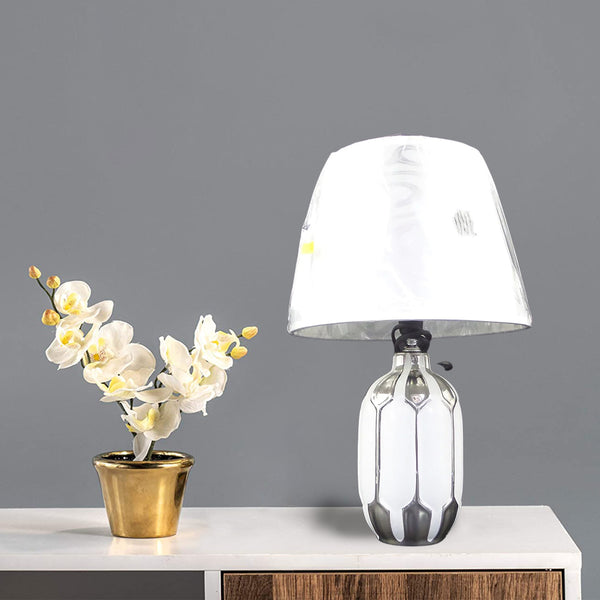 silver gold crushed diamond table lamp, crystal diamond table lamp, silver table lamp,