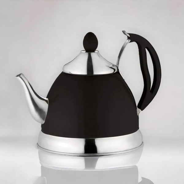 stainless steel tea pot, tea pot stainless steel, black tea pot