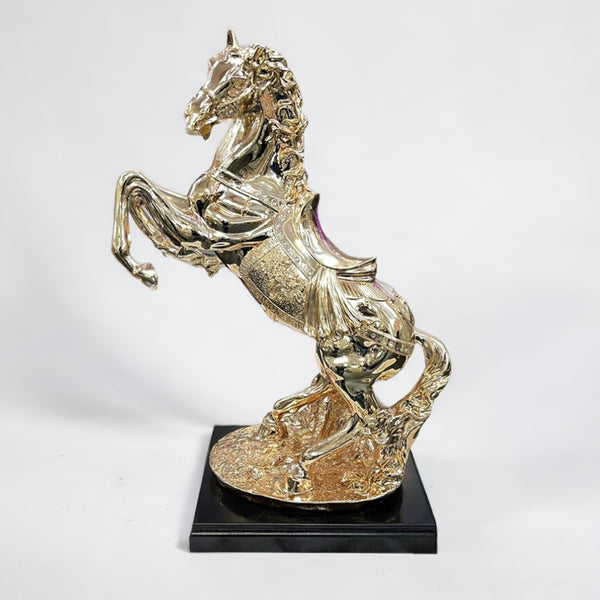 horse ornaments, gold horse ornament, gold horse ornament