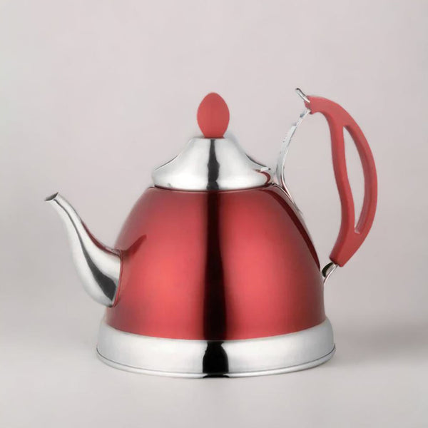 stainless steel tea pot, tea pot stainless steel, red tea pot
