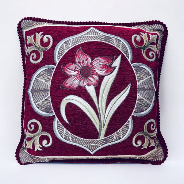 cushion covers, sofa cushion cover, Embroidered cushion cover, floral printed cushion cover