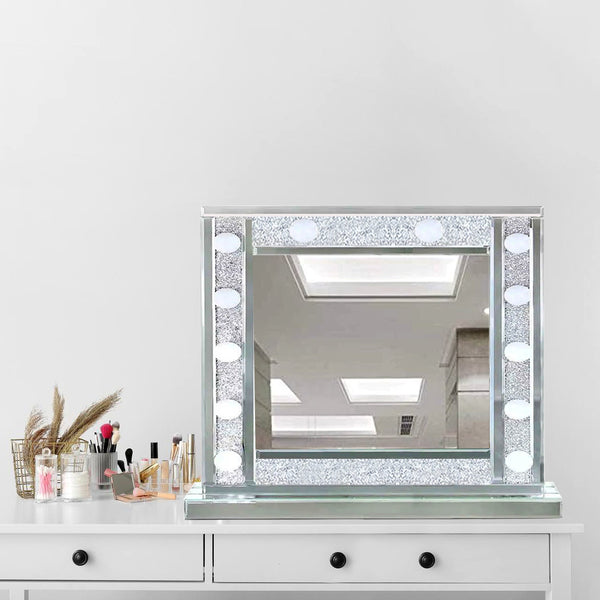 make up mirrors with light, led make up mirror, led make up mirrors uk, Hollywood Makeup Vanity Mirrors, Hollywood Mirror Lights, Light Bulb Mirrors, Crushed Diamond LED BULBS Hollywood Mirrors